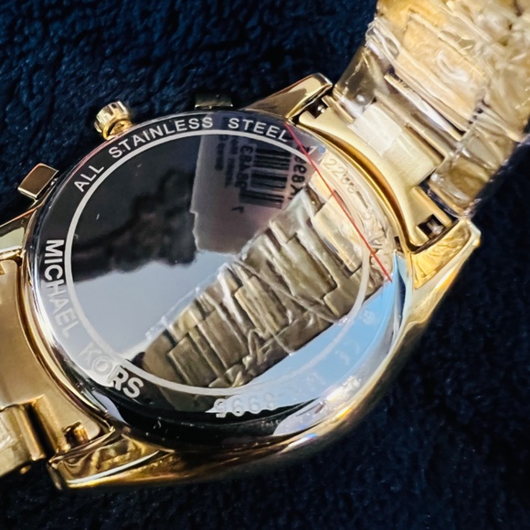 MK Gold tone men’s wristwatch - Picture 4 of 5